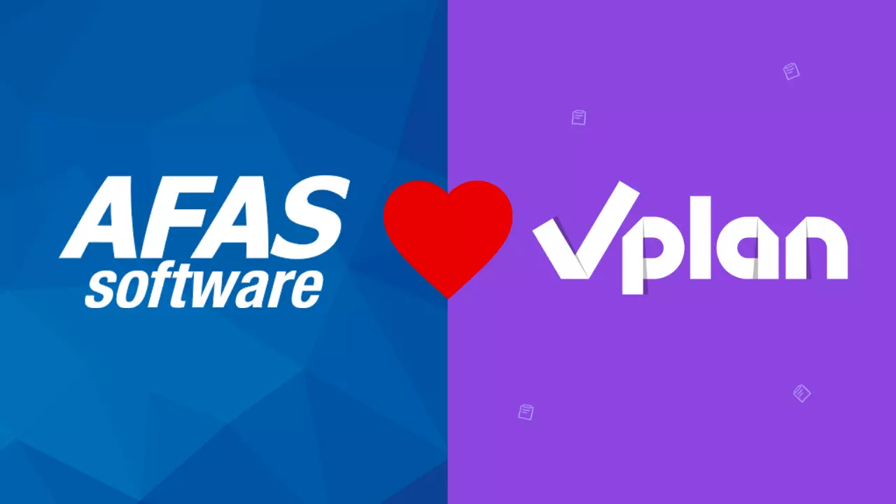 vPlan en AFAS software